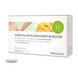 Medicom – Nobilin Kohlenhydrat-Blocker Tabletten, Natürlicher Gewichtsmanagement-Helfer...