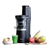 Panasonic Slow Juicer MJ-L700KXE, elektrische Fruchtpresse, Entsaften von ganzen...