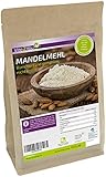 Mandelmehl 1kg - blanchiert und naturbelassen - Mandeln gemahlen zum Backen - 1000g -...