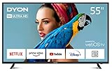 DYON Smart 55 X-EOS 139 cm (55 Zoll) Smart TV (4K Ultra-HD, HDR10, HD Triple...