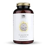 KRÄUTERHANDEL SANKT ANTON Calcium, 300 Kapseln, 1000 mg Kalzium Tagesdosis, Hochdosiert,...