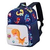 GAROZATION Kinderrucksack Mit Dinosaurier Multifunktionale Büchertasche Für Jungen Und...