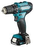 Makita DF333DSAE Akku-Bohrschrauber 12 V max. / 2,0 Ah, 2 Akkus + Ladegerät im...