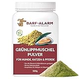 500g Premium Grünlippmuschelpulver Hund - Made in Germany - Grünlippmuschel...