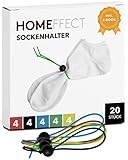 NEU: Homeffect Sockenhalter - Die verbesserten Sockenklammern für Waschmaschine...