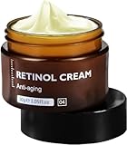 Anti-Aging Retinol Creme - 2,5% Retinol für Hautregeneration, Faltenreduktion und...