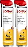 2x 400ml SONAX PROFESSIONAL KLEBSTOFFRESTENTFERNER KLEBSTOFF REST ENTFERNER