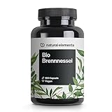 natural elements Bio Brennnessel – 180 Brennesselkapseln – 10:1...