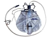 5 Stück Urinbeutel Urindrainagebeutel geschlossenes System 2000ml Schlauch 90cm