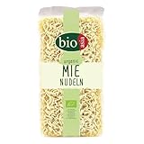 BIOASIA Bio Mie Nudeln, Weizennudeln ohne Ei, schnell und einfach zubereitet, vegetarisch...