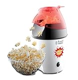 Russell Hobbs Popcornmaschine [Testsieger] Fiesta (Heißluft Popcorn Maker, ohne Fett &...