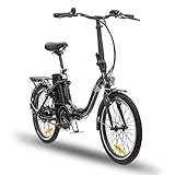 VecoCraft Elektro Klapprad Nemesis, e-Bike klapprad 20 Zoll, 36V 7.8Ah abnehmbaren...