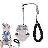 Dosige Katzengeschirr Ausbruchsicheres Katzen Softgeschirr Cat Harness Cat Harness...