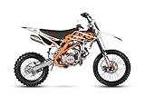 CENKOO-140H 140cc 17/14' Ölkühlung Cross Dirt Bike Pit Bike Schwarz