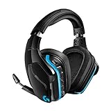 Logitech G935 kabelloses Gaming-Headset mit LIGHTSYNC RGB, 7.1 Surround Sound,...