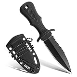 Celiodd Neck Knife Messer Outdoor 135mm Tragbar Neckknife Mini Messer Kette...