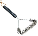 Weber 6494 12-Inch 3-Sided Grill Brush, Schwarz, 30cm