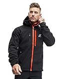 RevolutionRace Hiball Jacket für Herren, Atmungsaktive und Wasserabweisende...