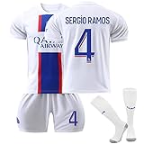 Paris Trikot Kinder Trikot PSG Fußball Trikot Set 22/23 Hause/Auswärts,...