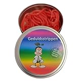 Geduldsstrippen aus der Dose, Fruchtgummi, Nervennahrung, Geschenk zur Entspannung,...