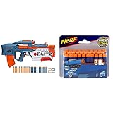 Hasbro Elite 2.0 Motoblitz Blaster CS-10 10 Darts motorisiert, Airblitz 6 Darts auf...