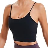 Lemedy Sport-BH, für Damen, gepolstert, Fitness, Workout, Laufshirt, Yoga, Tanktop -...