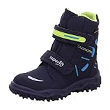 Superfit Jungen HUSKY warm gefütterte Gore-Tex Schneestiefel, Blau/Grün...