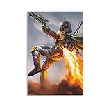 Star Wars Boba Fett Leinwand Kunst Poster Und Wandkunst Bilddruck Moderne...