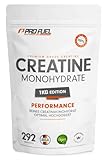 Creatin Pulver 1kg / 1000 g reines Creatin Monohydrat Pulver in mikronisierter Qualität -...