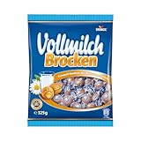 Vollmilch Brocken – 1 x 325g – Karamellbonbons mit Milchcreme-Füllung