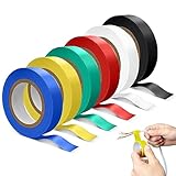 ExeQianming Elektrisches Isolierband 6 Stück decorating tape 16 mm x 15 m,...