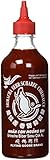 Flying Goose Sriracha sehr scharfe Chilisauce - sehr scharf, rote Kappe,...