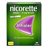 NICORETTE Inhaler mit 15 mg Nikotin – Rauchen aufhören – ersetzt bis zu 140...