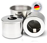 Firell Brennkammer Set | 2X Brenner (125ml) + Überlaufschutzbehäter für Ethanol...