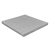 Baby Delux Laufgittermatratze 100x100 cm Matratze für Laufgitter Laufstall Grey...