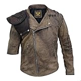 Mad Max 4 Fury Road Movie Kostüm – Tom Hardy australische Bikerjacke im Used-Look –...