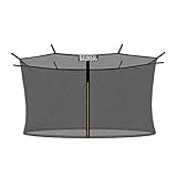 Baunsal® Trampolin Sicherheitsnetz Ø 366 cm für 8 Netzstangen Ersatzteile...