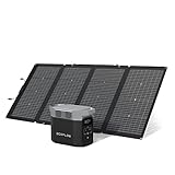 EcoFlow DELTA 2 tragbare Powerstation mit 220W Solar Panel, balkonkraftwerk mit...