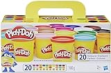 Play-Doh A7924EUC Super Farbenset (20er Pack), Knete für fantasievolles und kreatives...