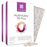 Healthspan Multivitamin 50 Plus | Multivitaminpräparat für Menschen über 50 Jahre |...