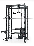 Atletica R8 Commander | Power Rack | Inklusive Smith Machine und Latzug-Anbau mit 125kg...