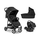 Hauck 3 in 1 Kombi Kinderwagen Rapid 4 Trio Set / ab Geburt / Belastbar bis 25...