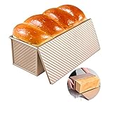 Brotbackform mit Deckel Toastbrot Backform Brotbackformen Toastbrotform Antihaft Brotform...