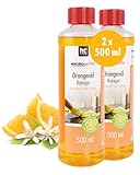 MICROACTIV Orangenöl Reiniger Konzentrat 2 x 500ml - Allzweckreiniger & Fettlöser mit...