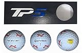 TaylorMade Tp5 Pix 3 Ballhüllen (Speck und Eier, Weiß)