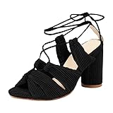 Apfopard Frauen Dicke Sohlen Sandalen Sommer Neue Muster Mode Lässig Blockabsatz Schnalle...