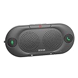 BESIGN BK06 Kfz Bluetooth V5.0 Freisprechanlage Visier Auto Kit, verbindet mit...