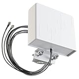 netshop 25 LTE Antenne Außenantenne Multiband Duo Antenne 5G / 4G / 3G MiMo 2X...