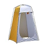 HUAYU Einfache Einrichtung Tragbare Outdoor-Duschzelt Camp-Toiletten-Regenschutz...