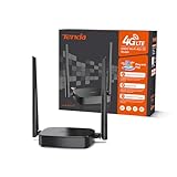 Tenda 4G03 Pro 4G LTE Router, WLAN Router für Nano-SIM-Karten (N300 CAT4, 150 Mbit/s im...